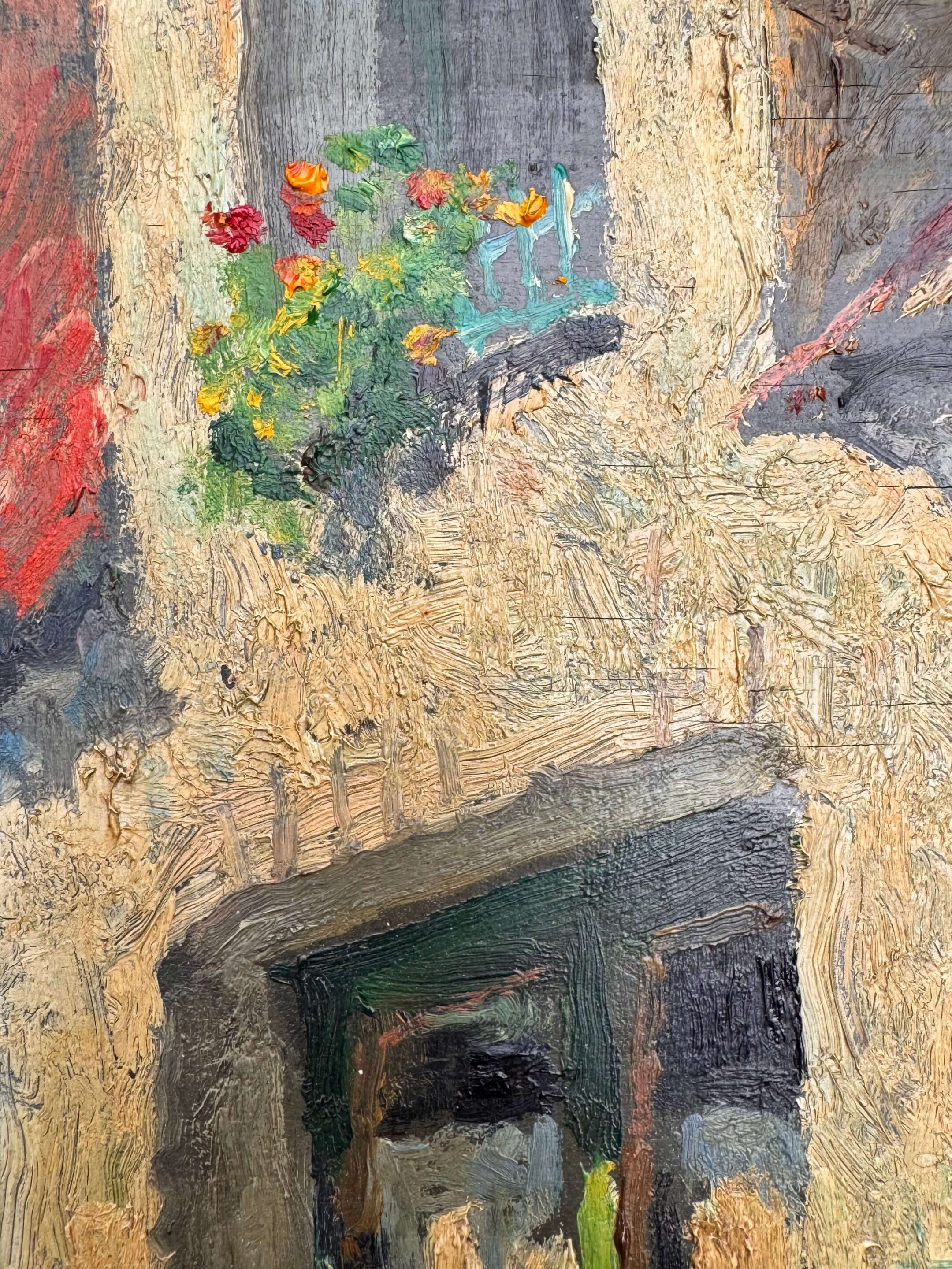 Tableau signé Robert Boudry