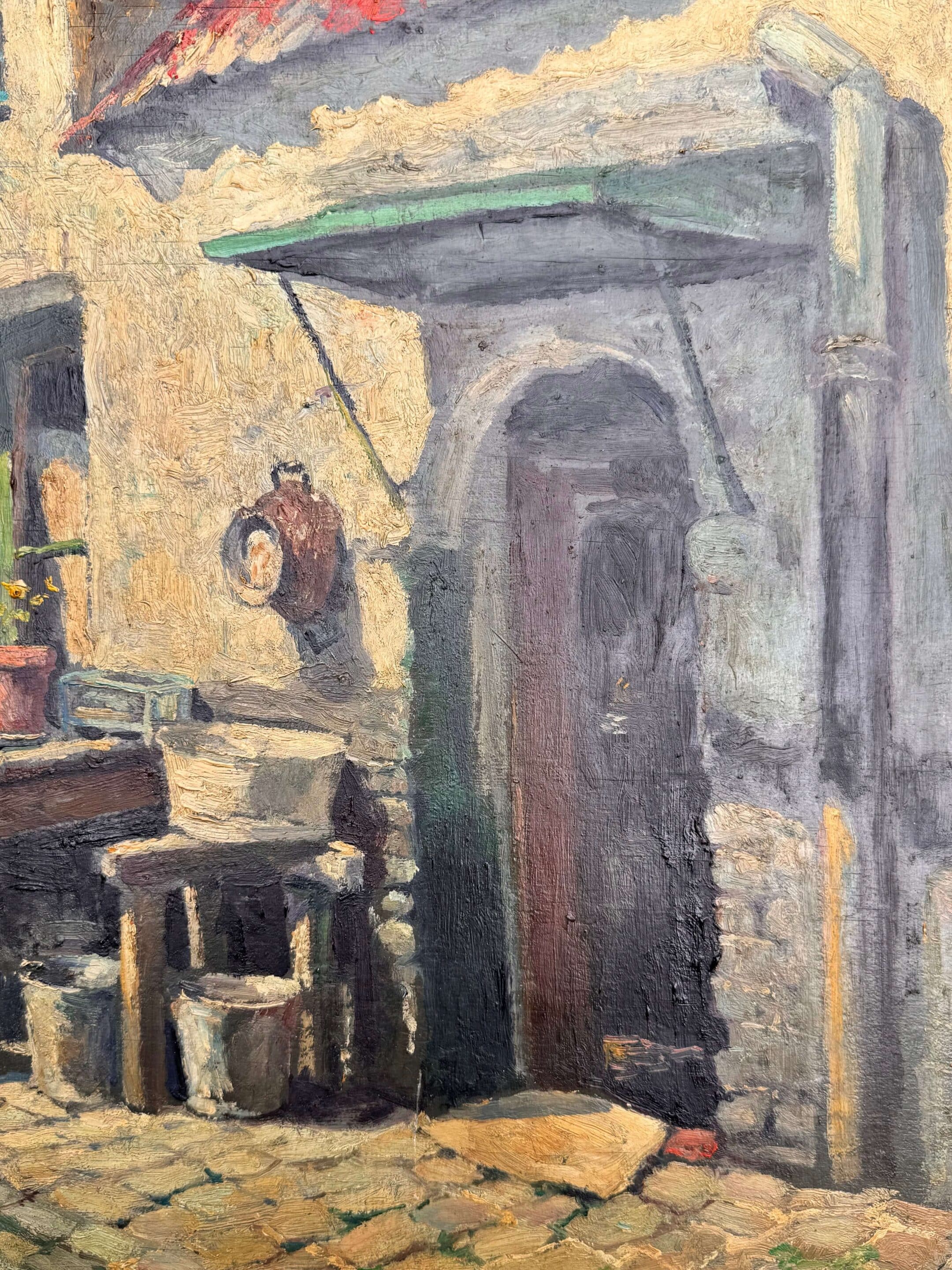 Tableau signé Robert Boudry