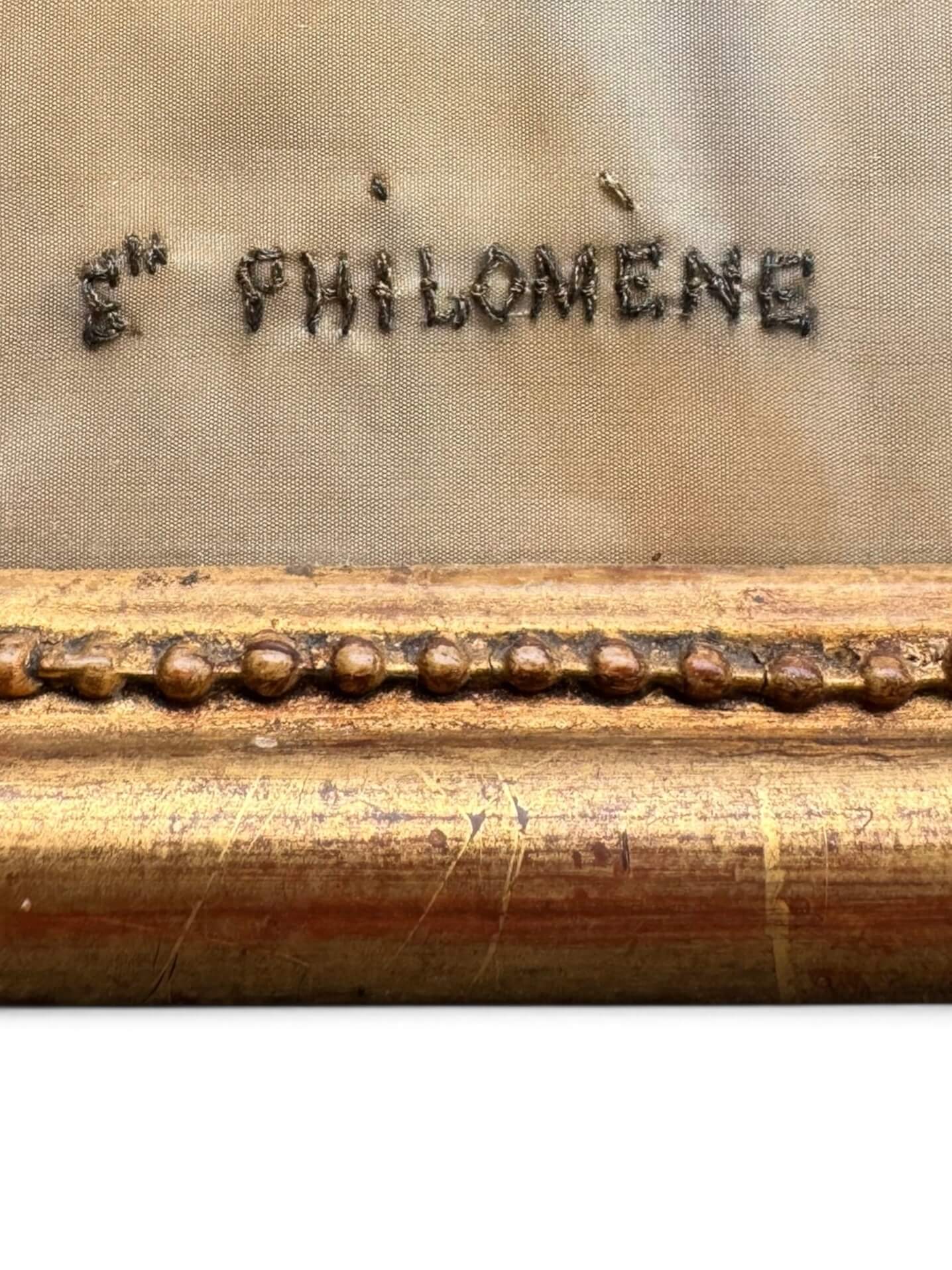 Broderie religieuse XIXeme