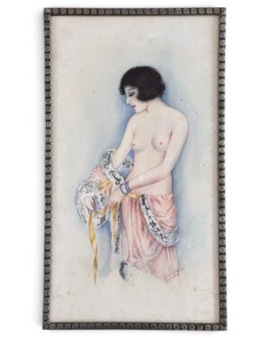 Aquarelle Art Déco