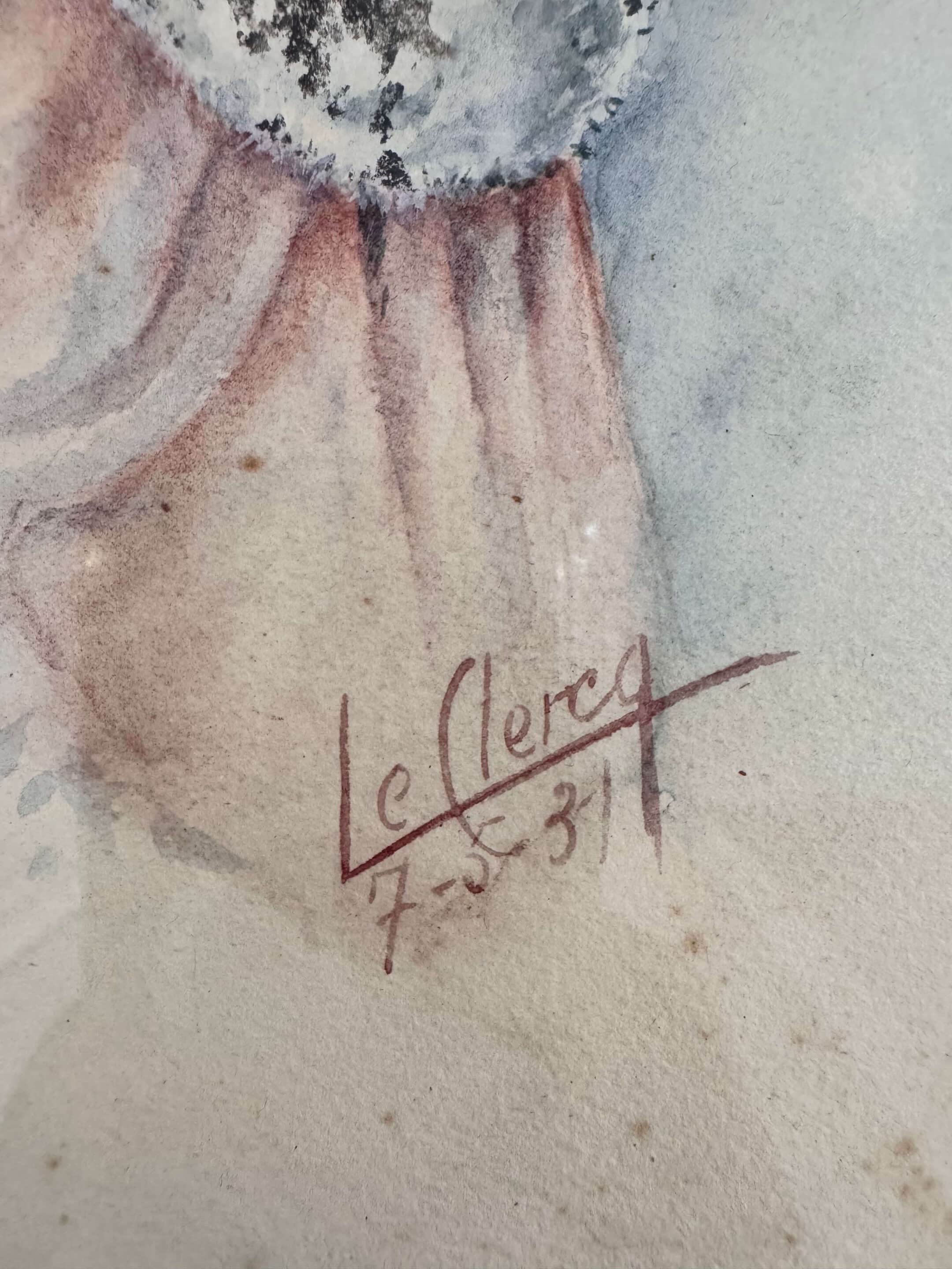 Aquarelle Art Déco