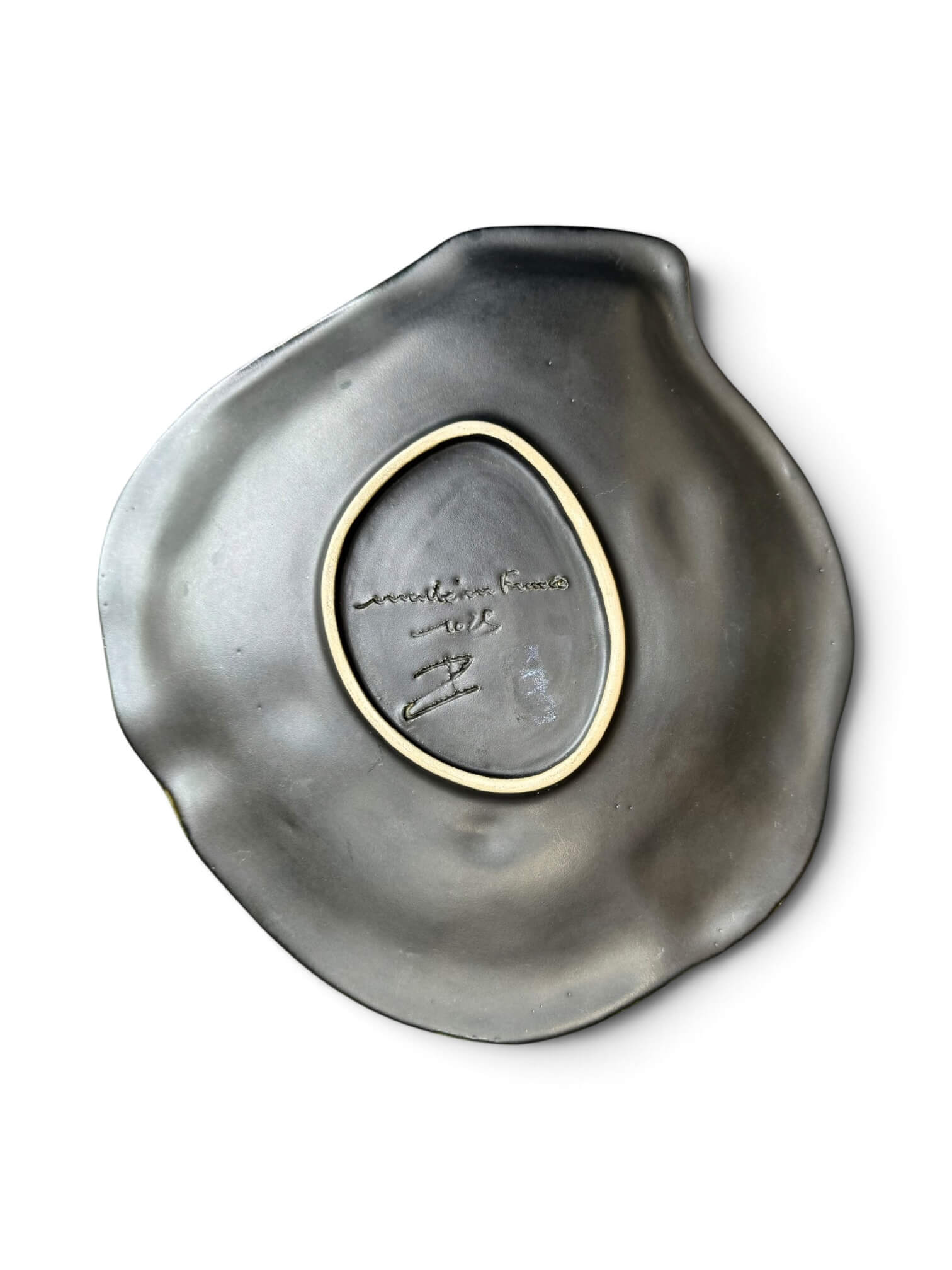Assiette coquillage Pol Chambost