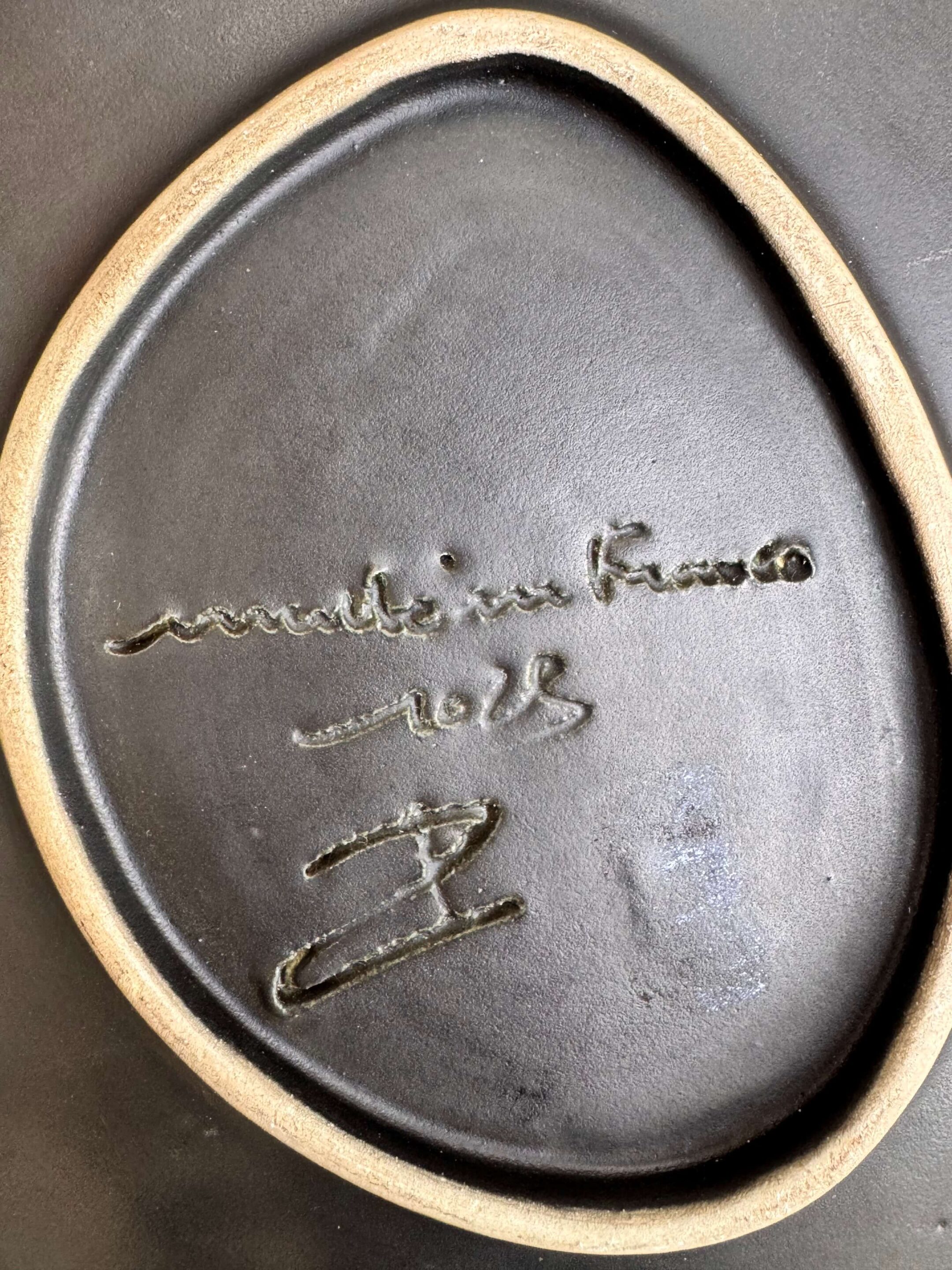 Assiette coquillage Pol Chambost