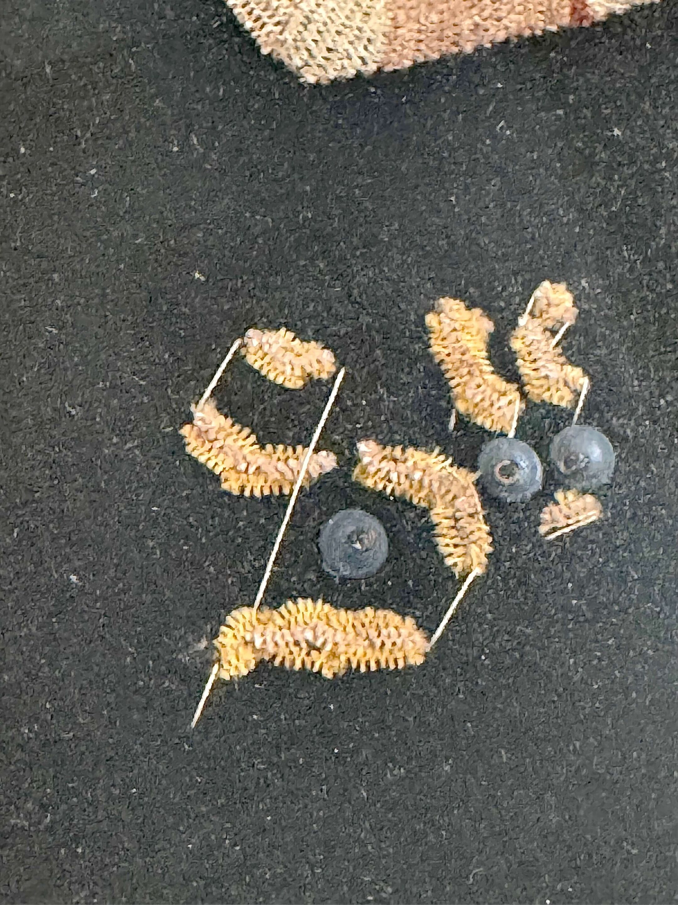 Broderie religieuse XIXème