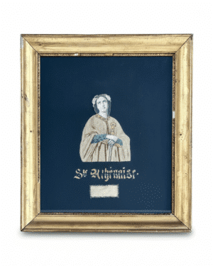 Broderie religieuse XIXème