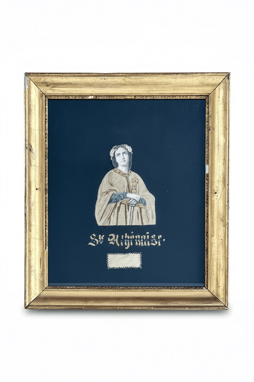 Broderie religieuse XIXème