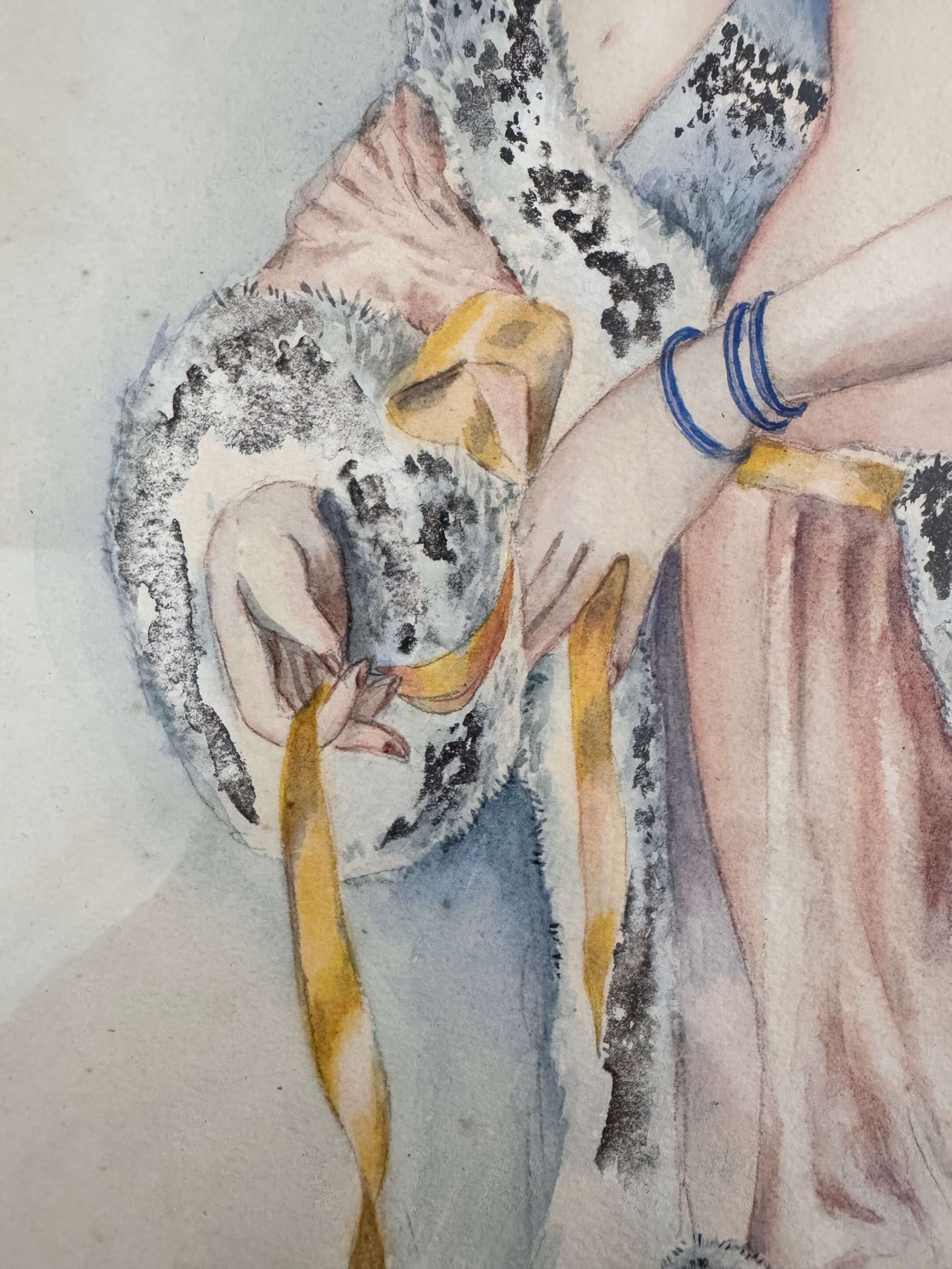 Aquarelle Art Déco