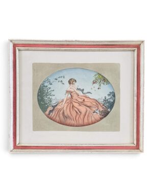 Gravure ancienne Art Déco