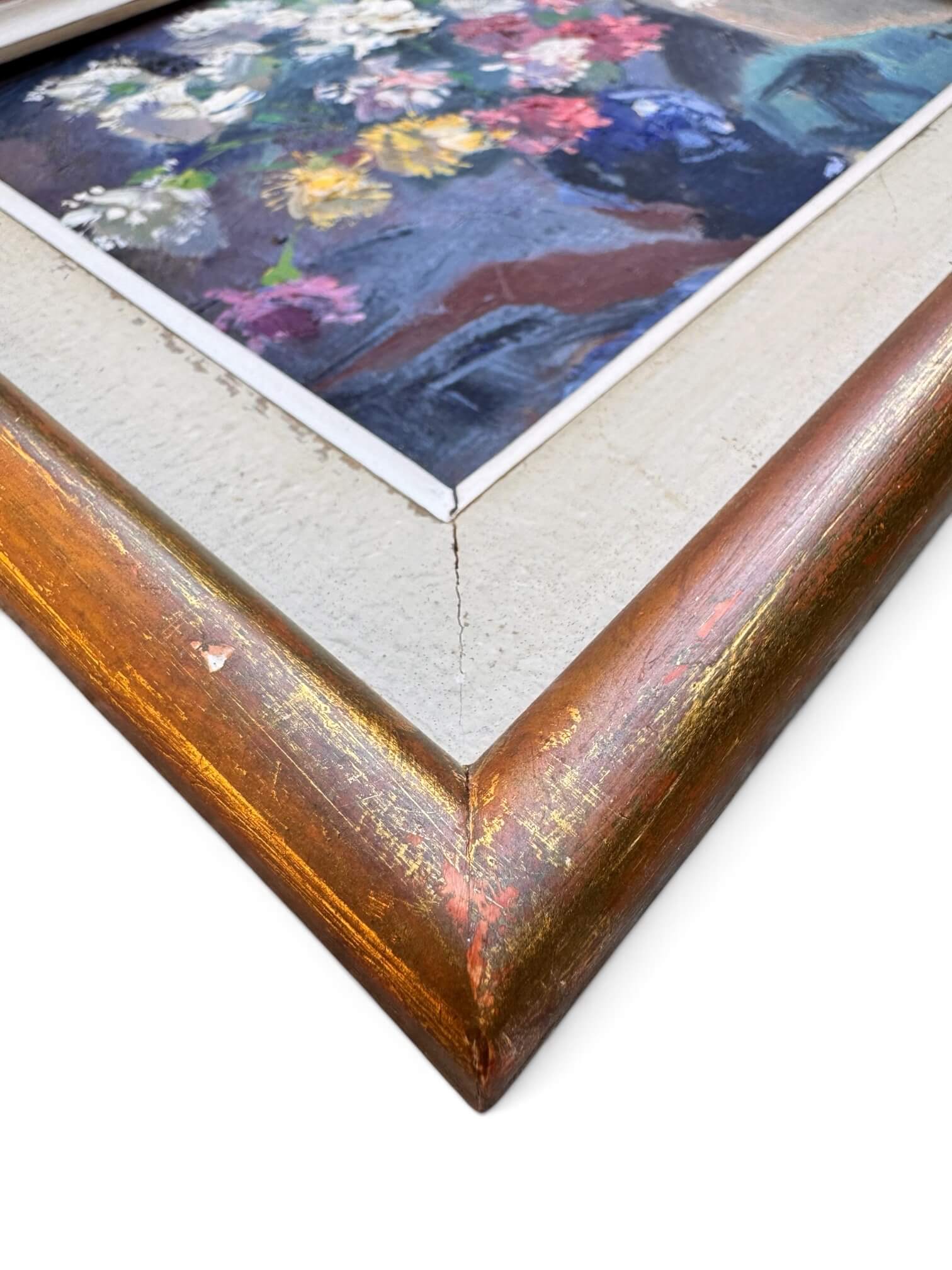 Huile sur isorel signée Henri David