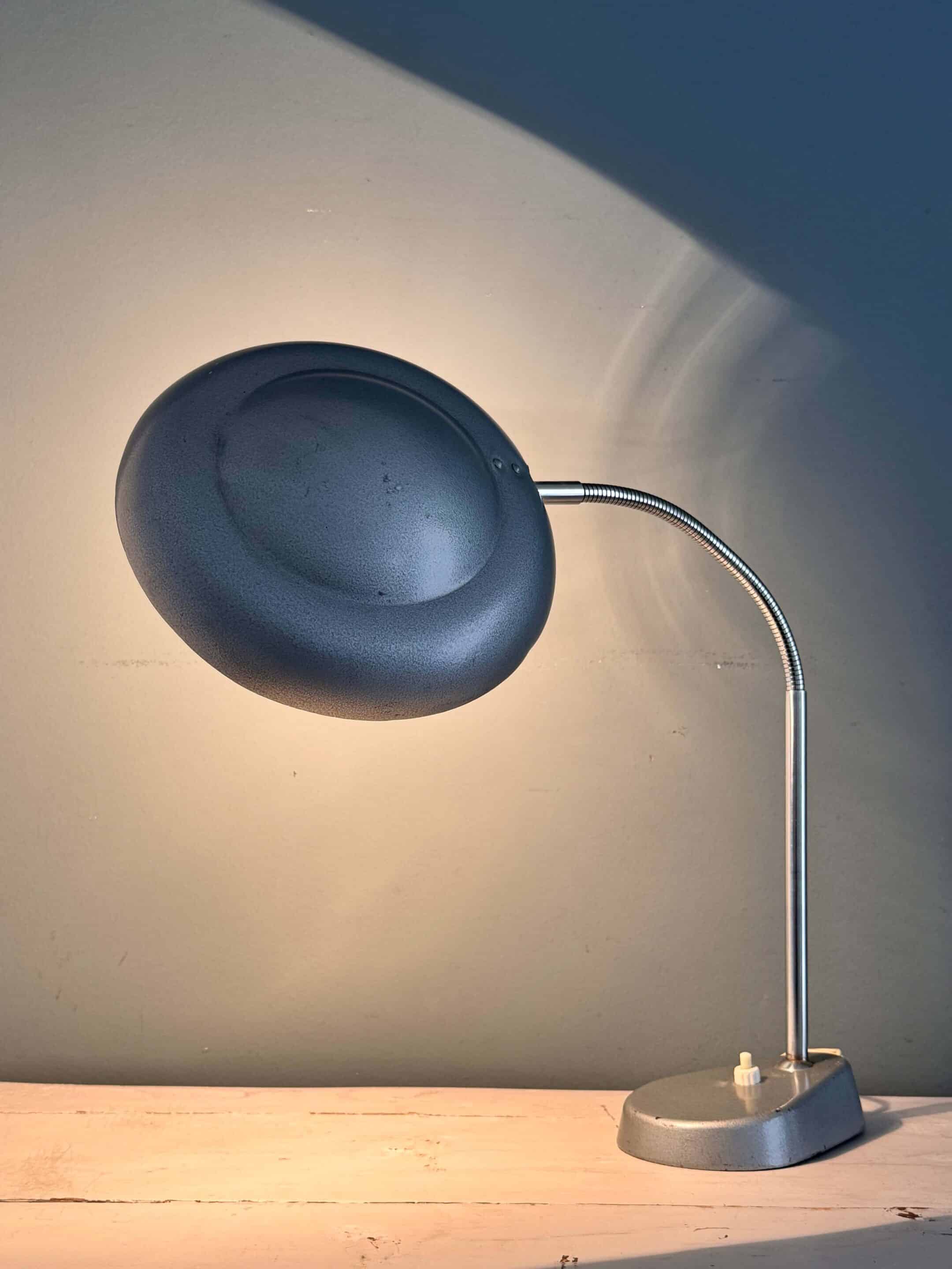 Lampe de bureau vintage Aluminor