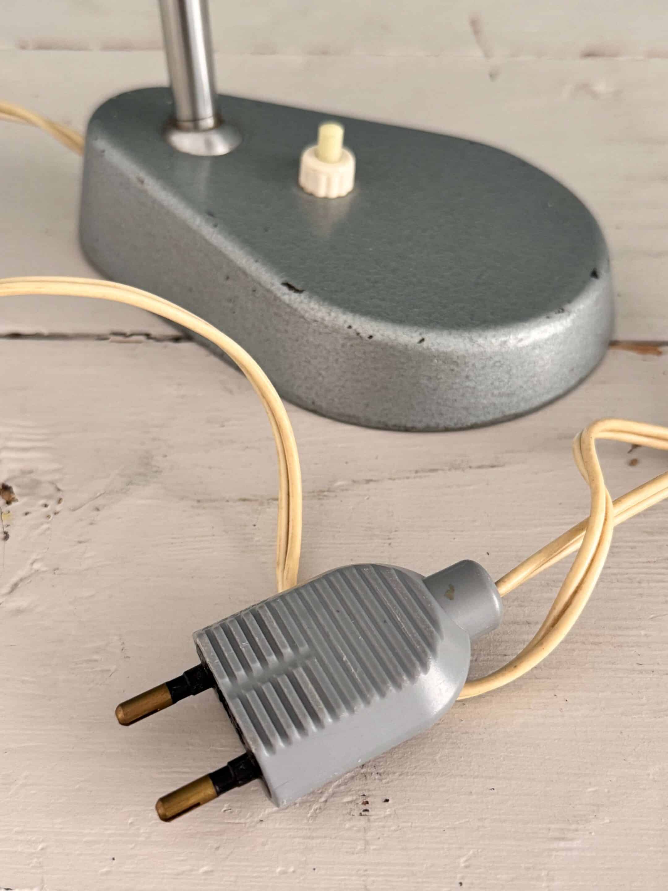 Lampe de bureau vintage Aluminor