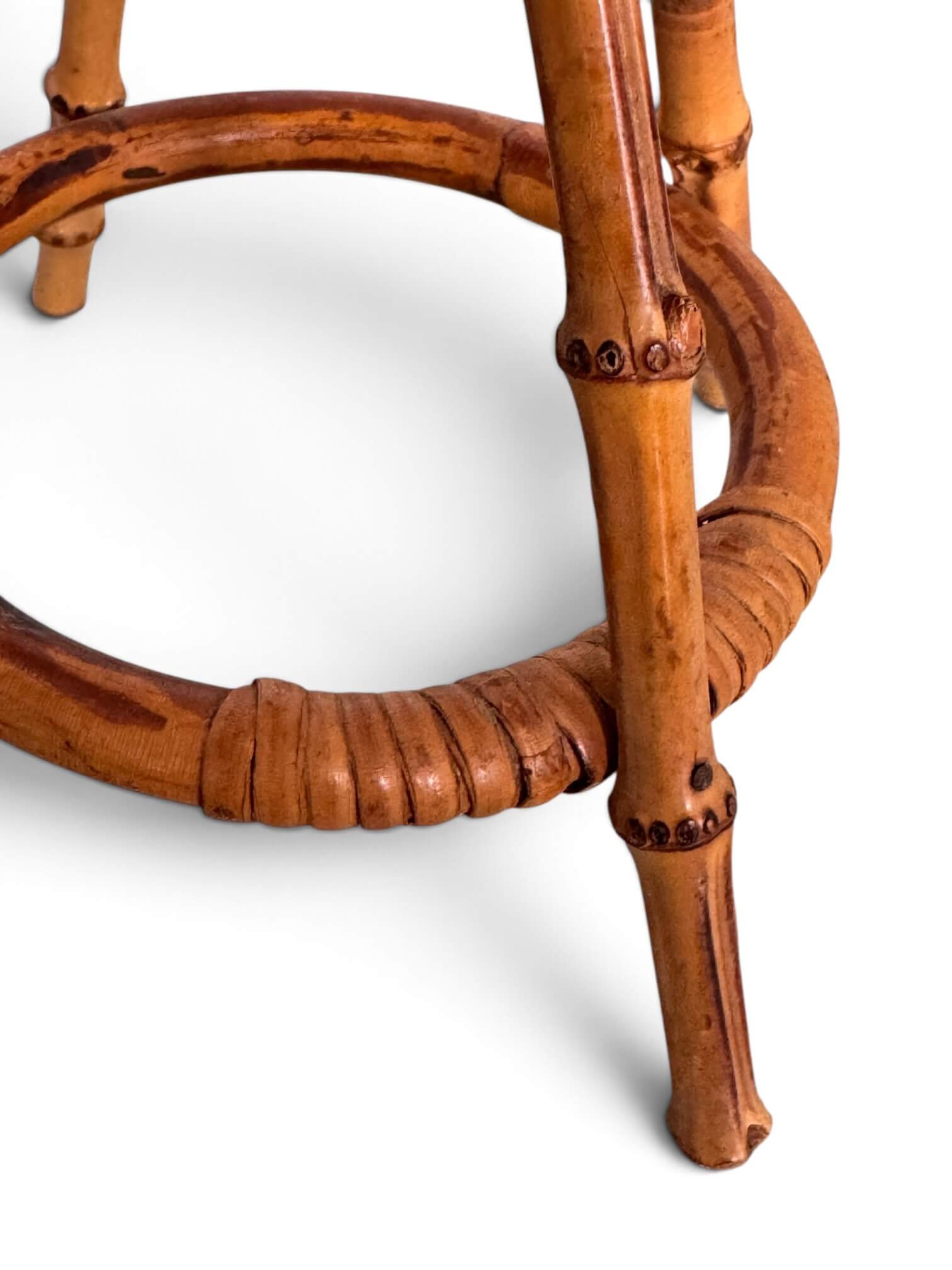 Lampe en rotin Louis Sognot