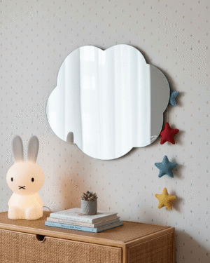 Miroir nuage, création Mathias