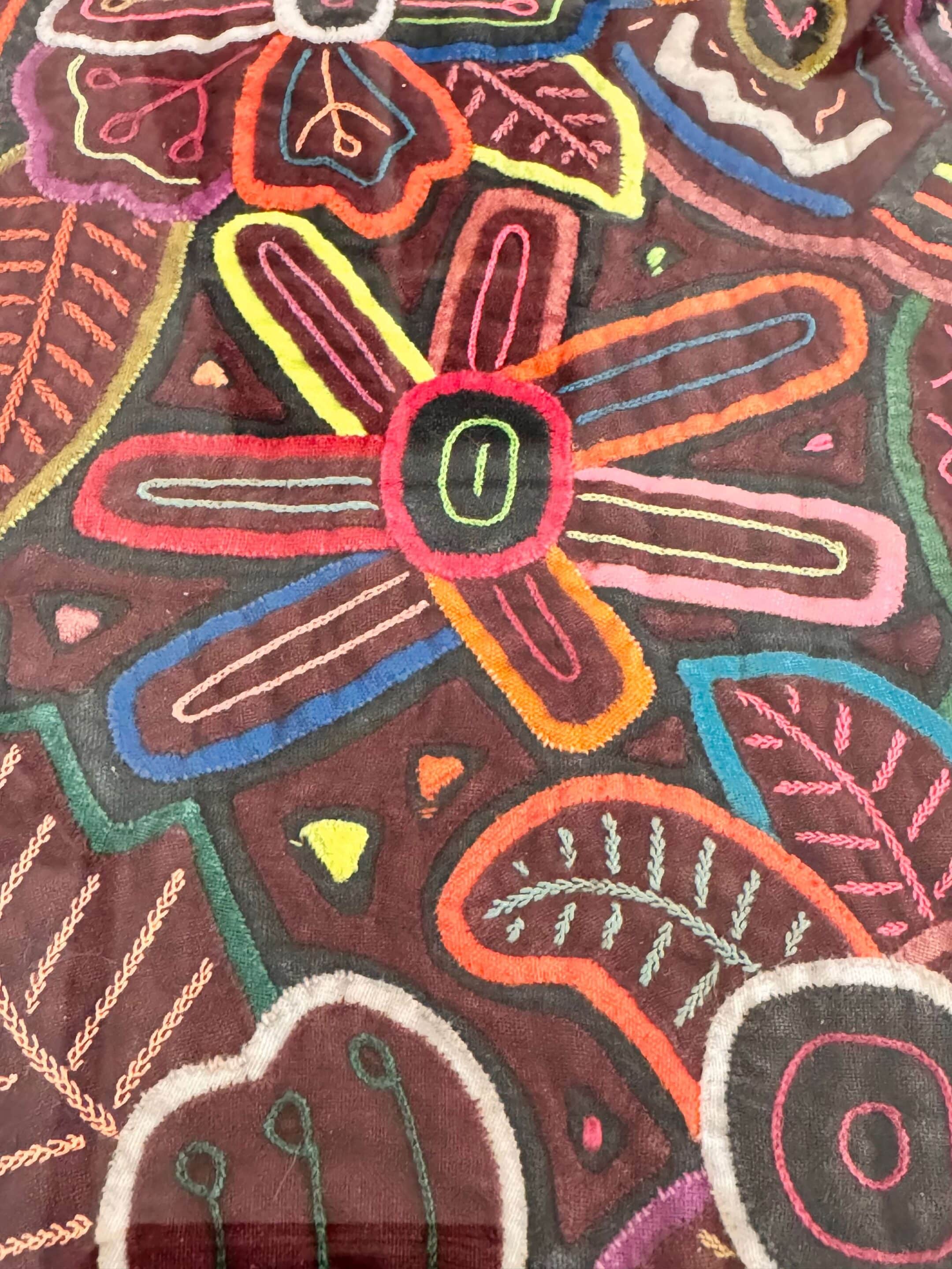Mola Kuna, textile brodé