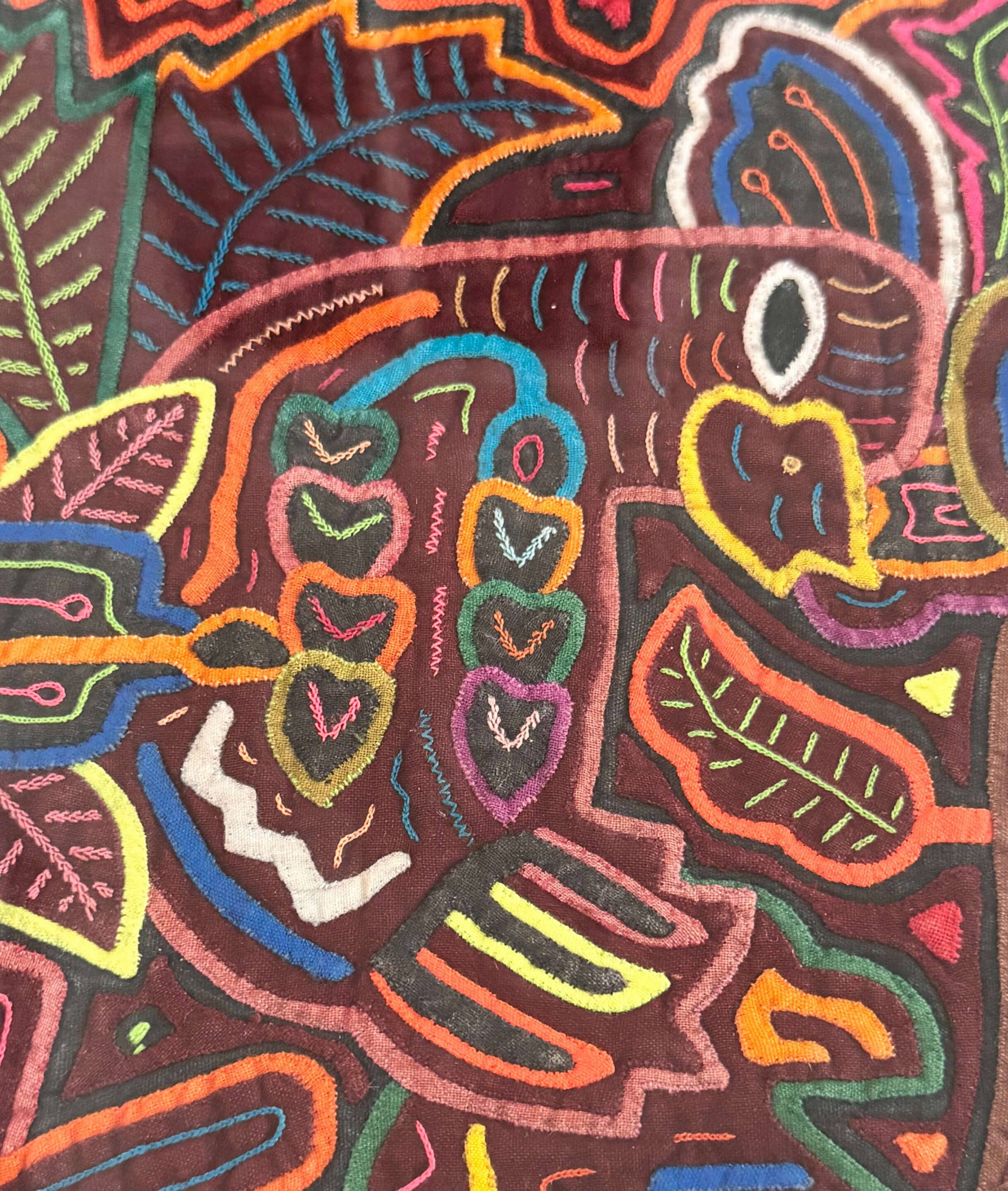 Mola Kuna, textile brodé