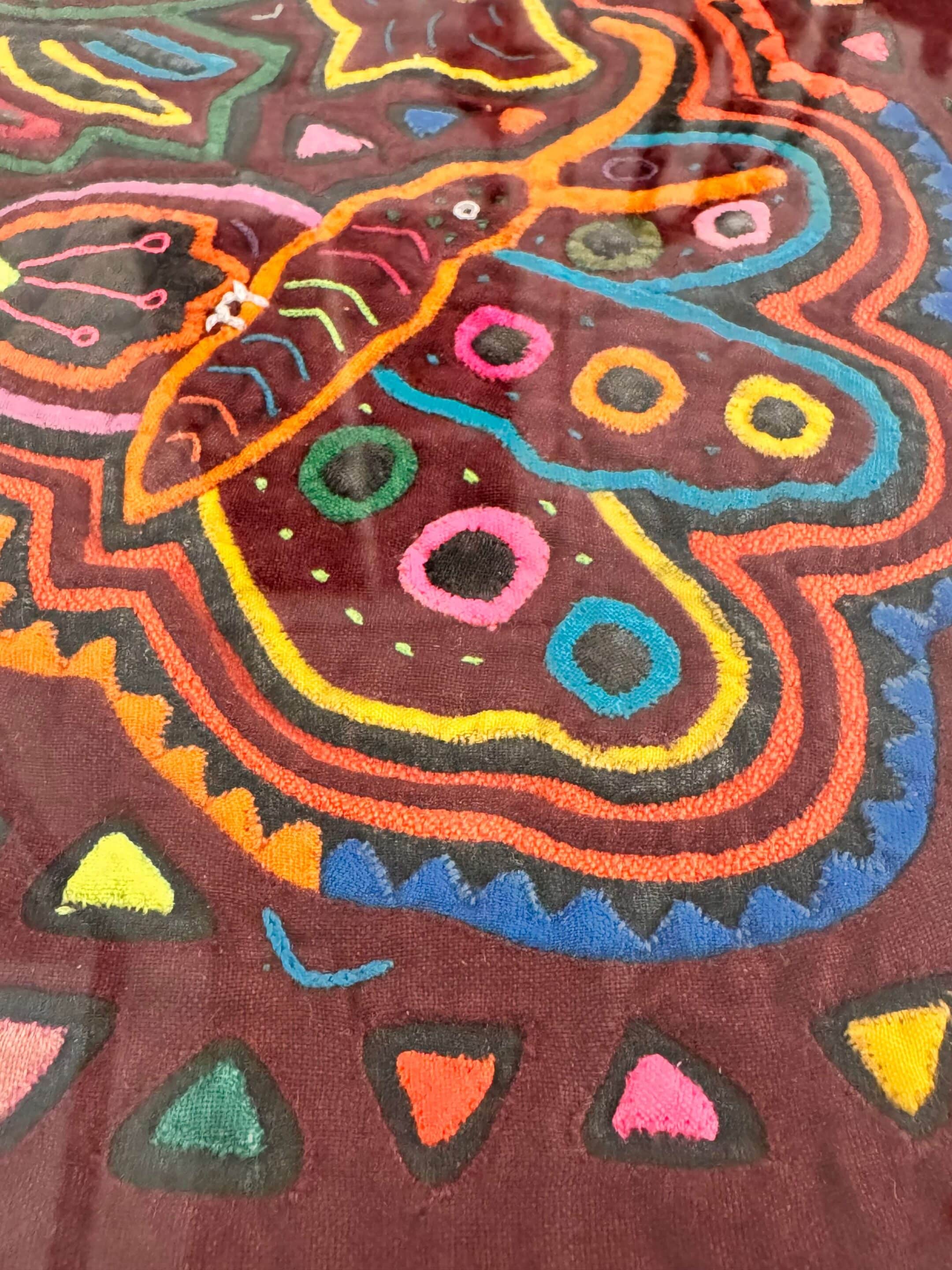 Mola Kuna, textile brodé