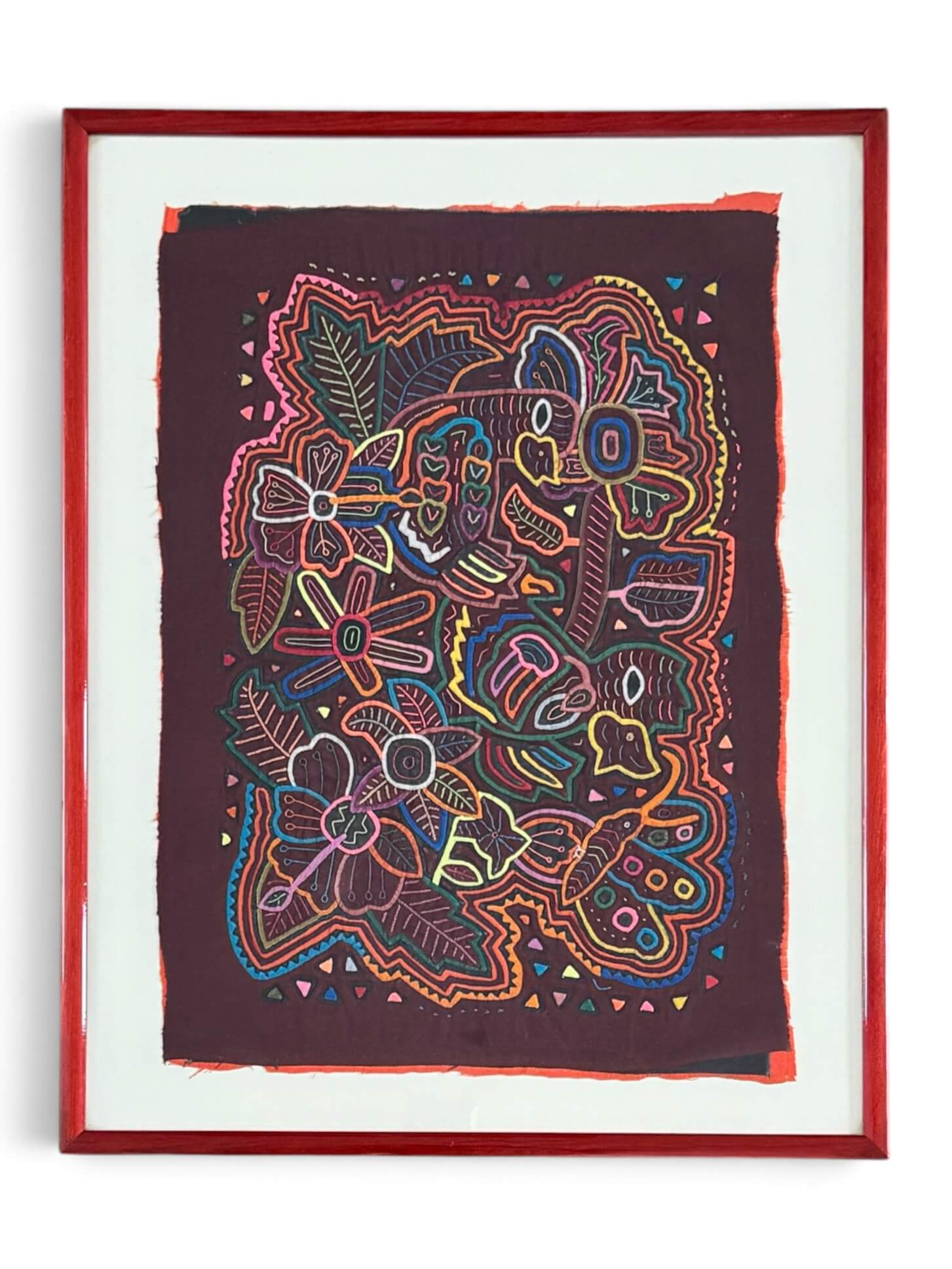 Mola Kuna, textile brodé