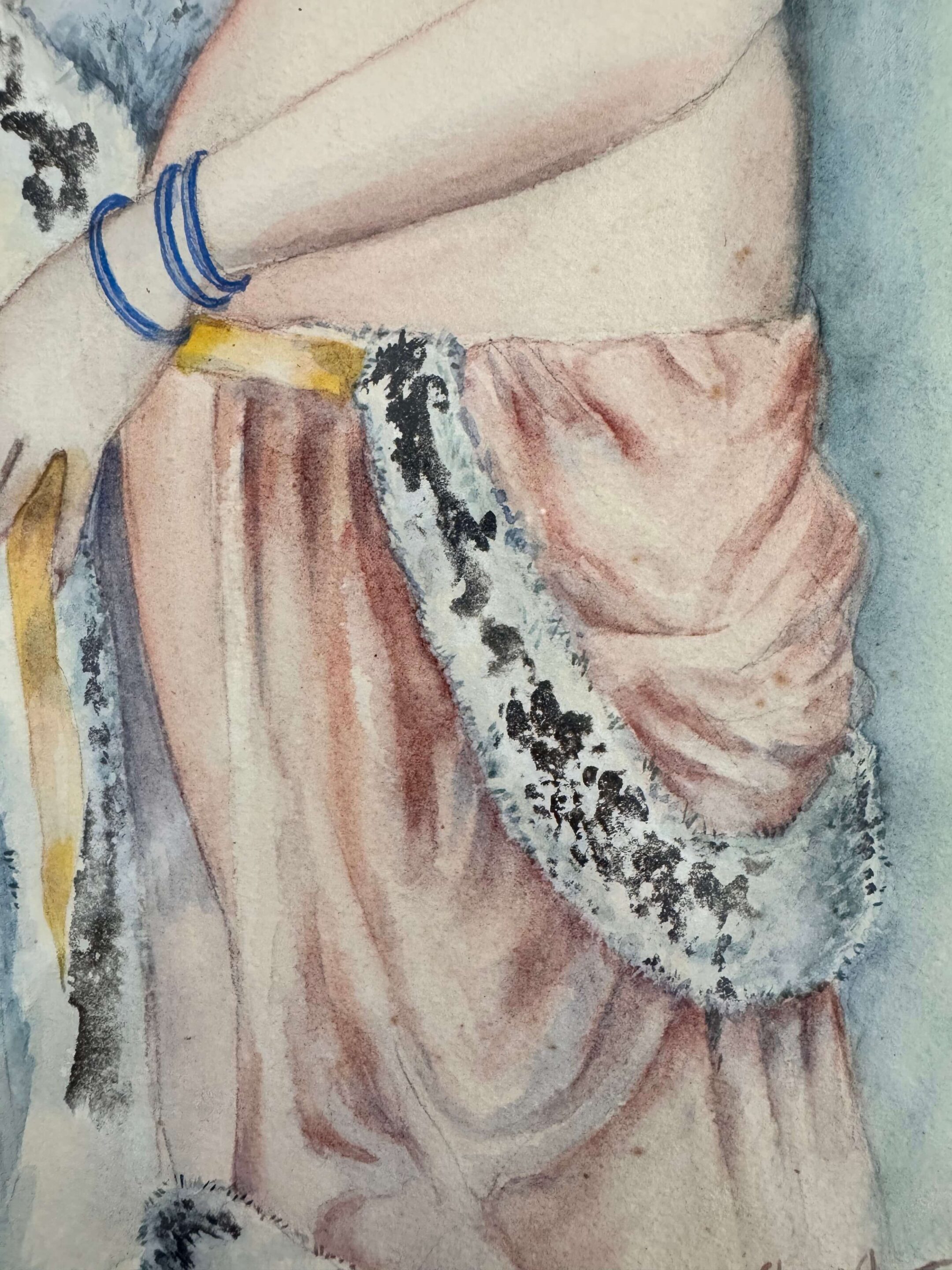 Aquarelle Art Déco