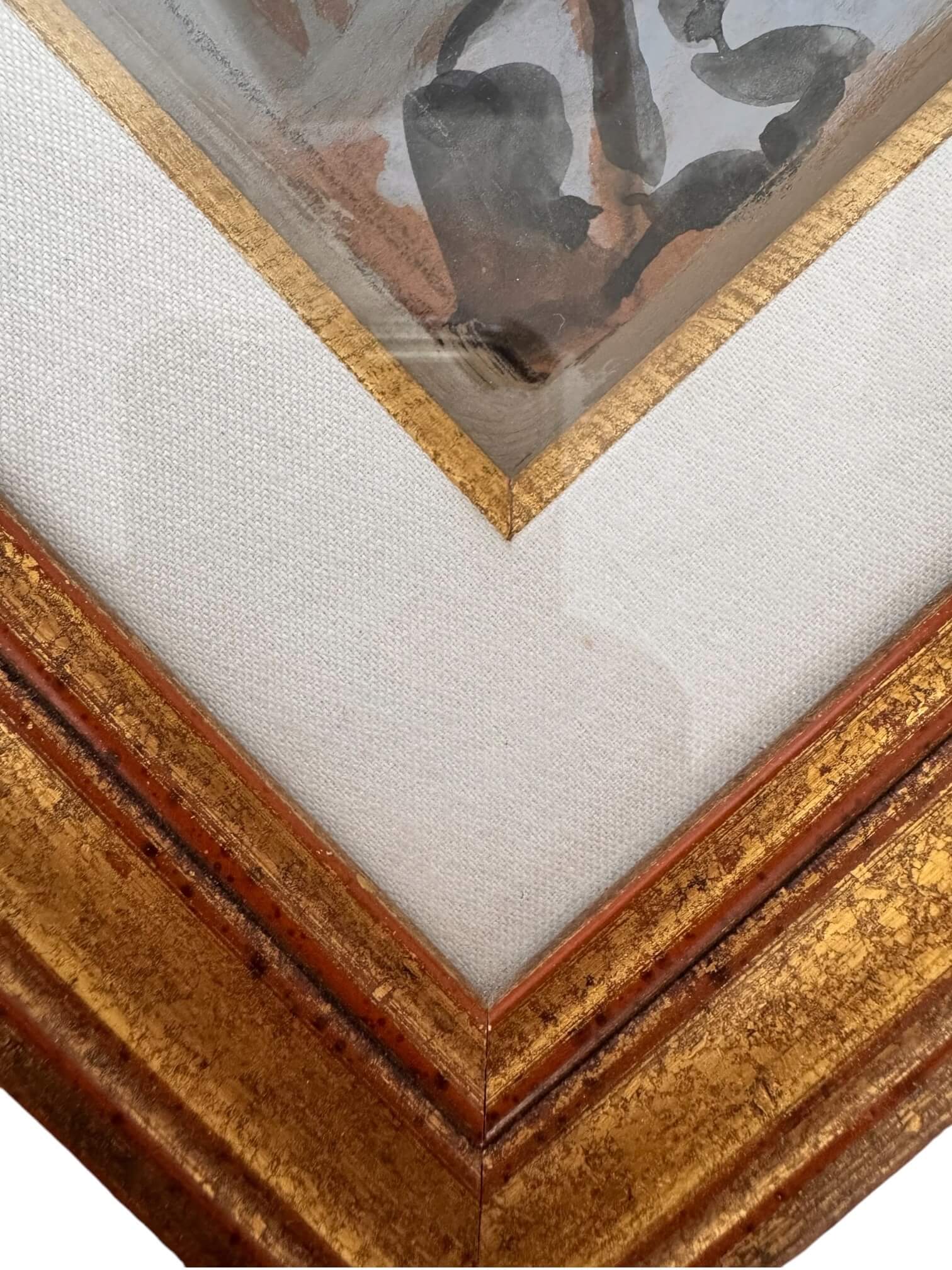 Pierre-Eugène Montézin, peinture à la gouache