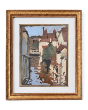 Pierre-Eugène Montézin, peinture à la gouache