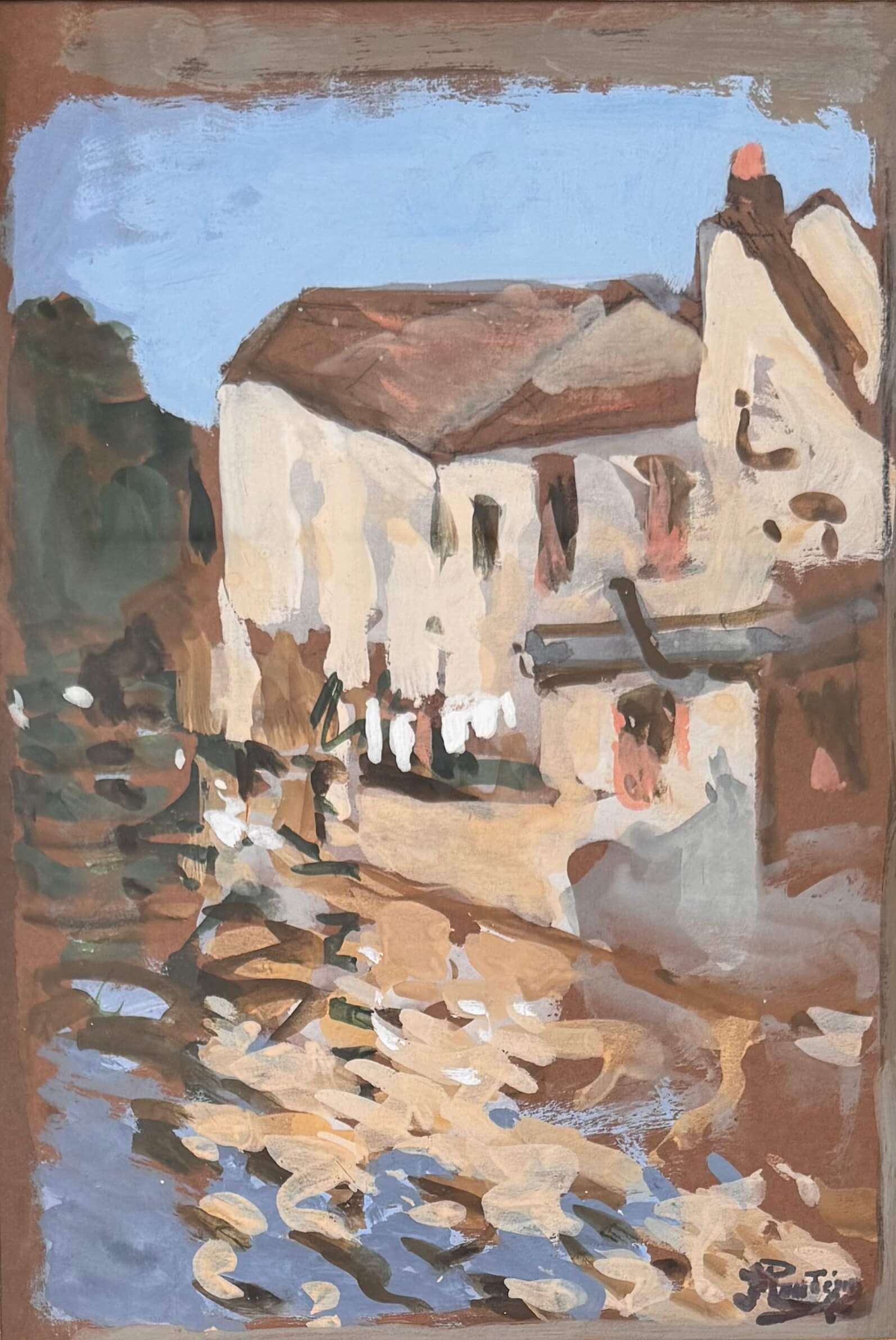 Pierre Eugène Montézin, paysage pittoresque