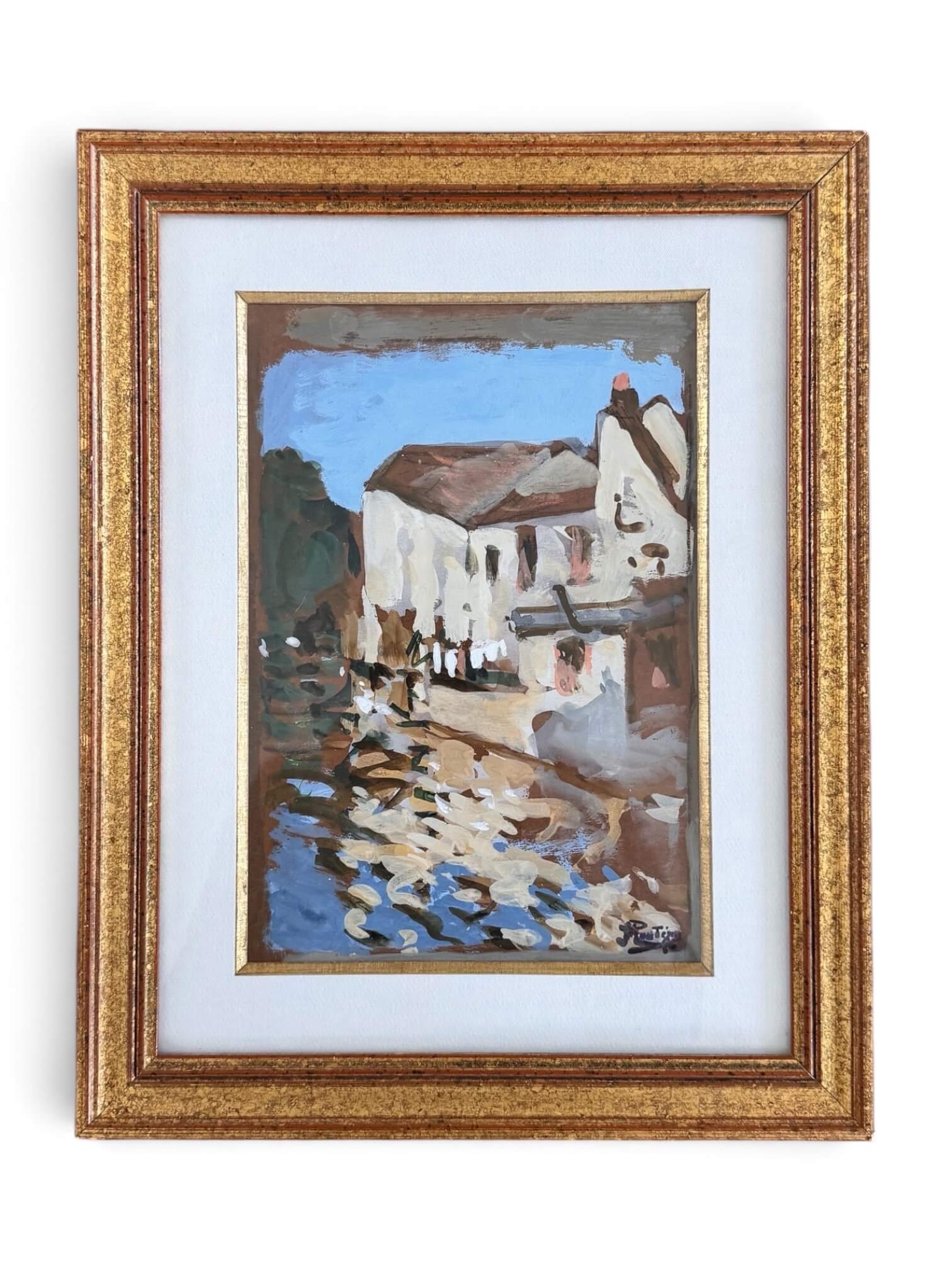 Pierre Eugène Montézin, paysage pittoresque