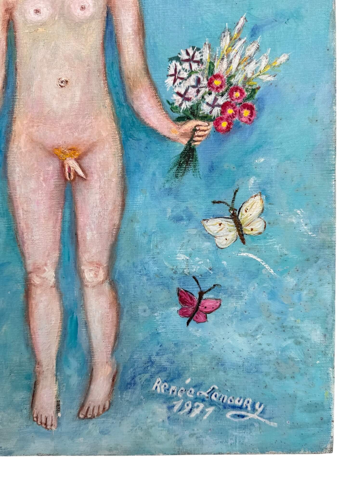 Renée Lenoury "Hermaphrodite" (XXème)