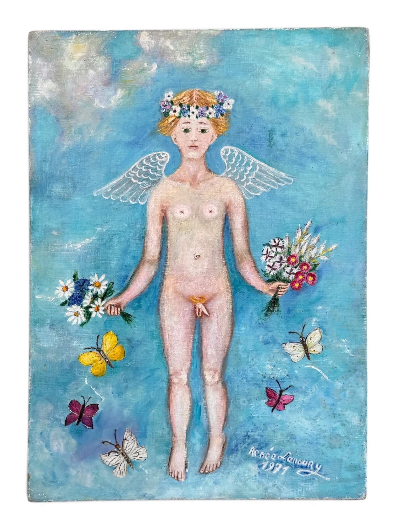 Renée Lenoury "Hermaphrodite" (XXème)