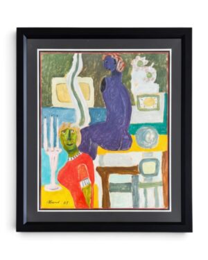 Peinture de Rigobert Haeck XXème