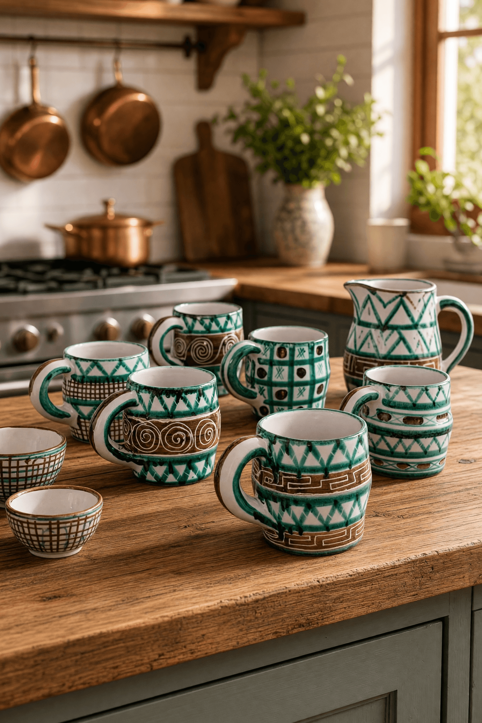6 grandes tasses Robert Picault
