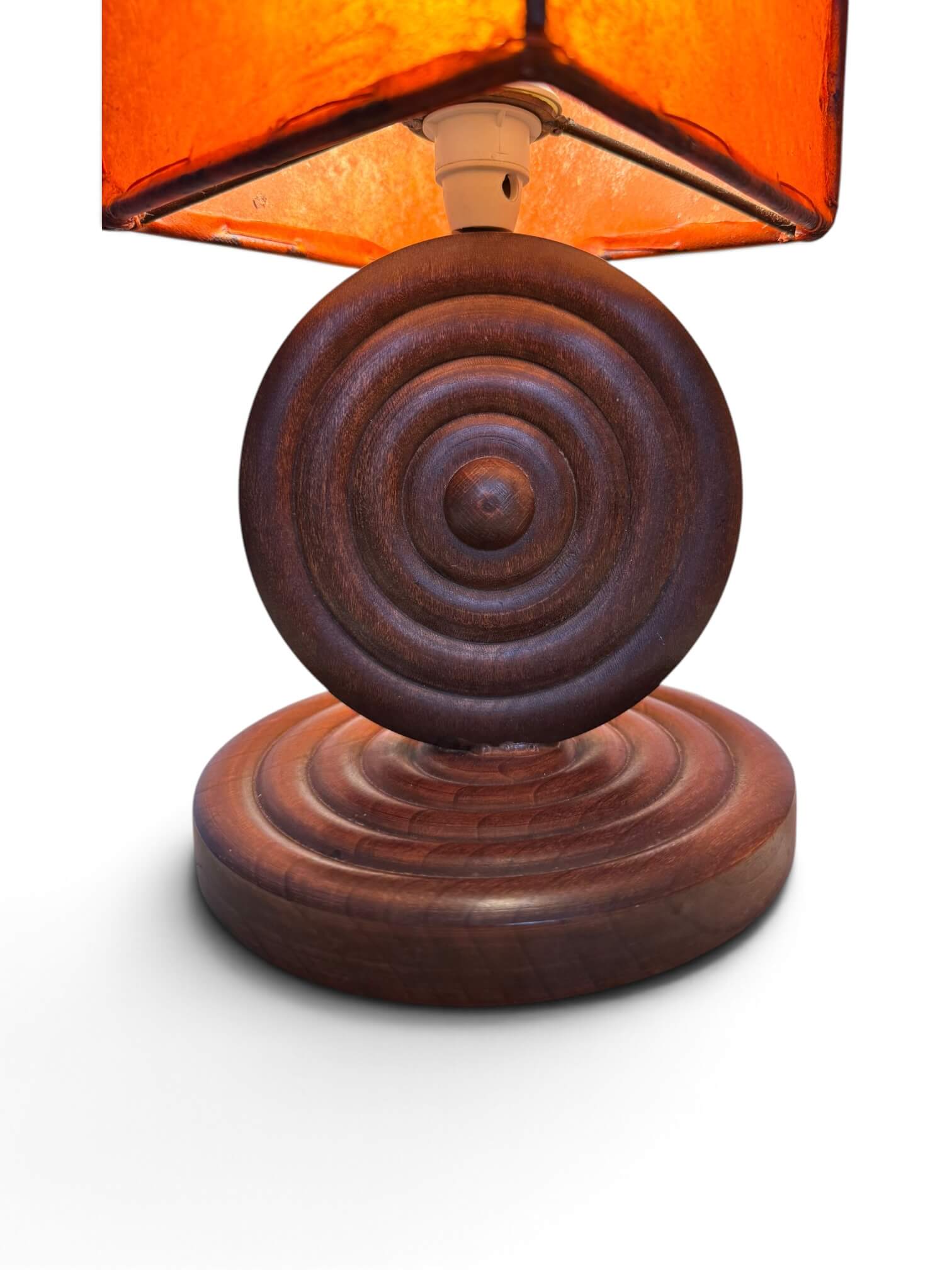 Lampe brutaliste Charles Dudouyt