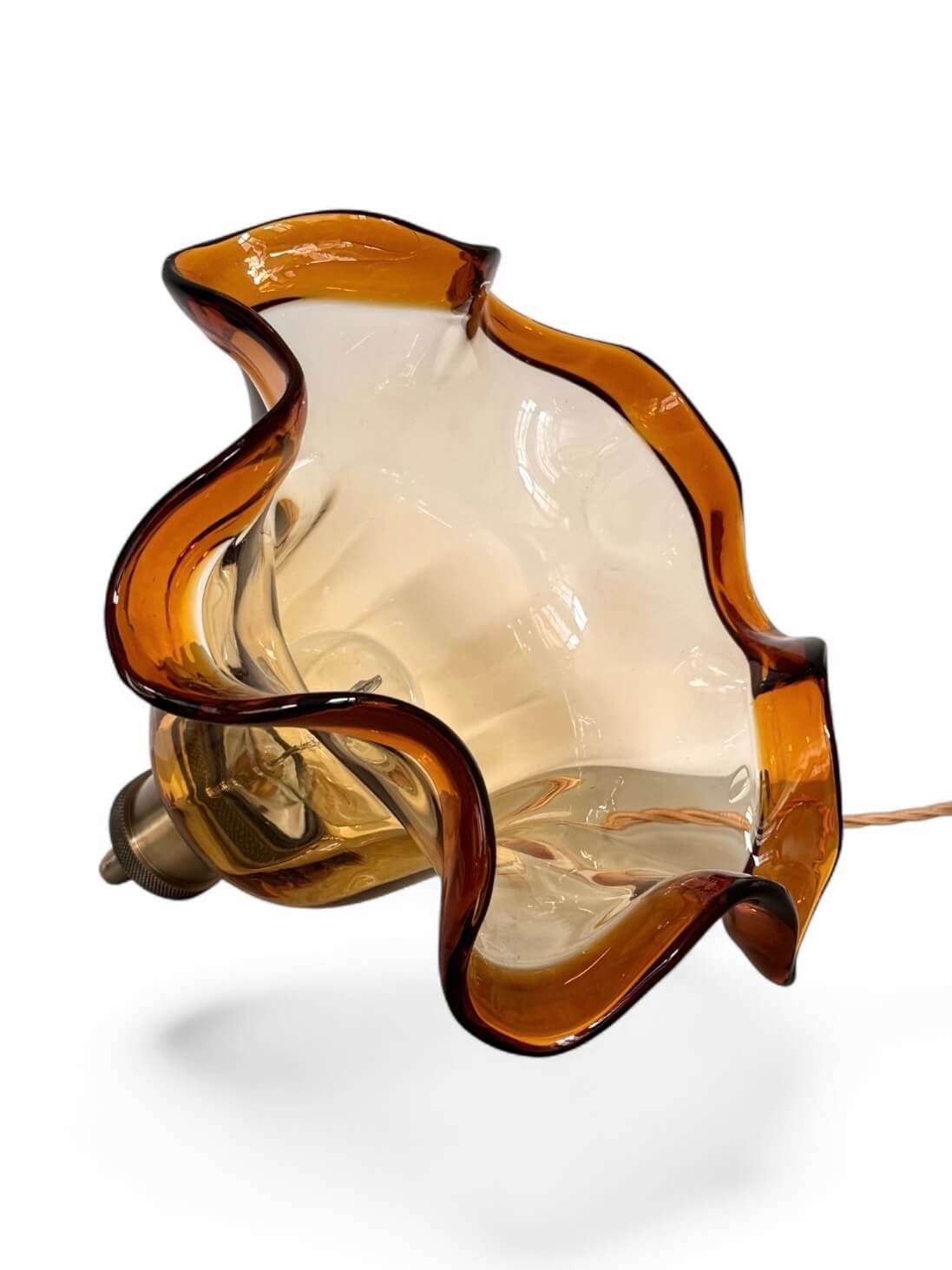 Lampe en verre de murano