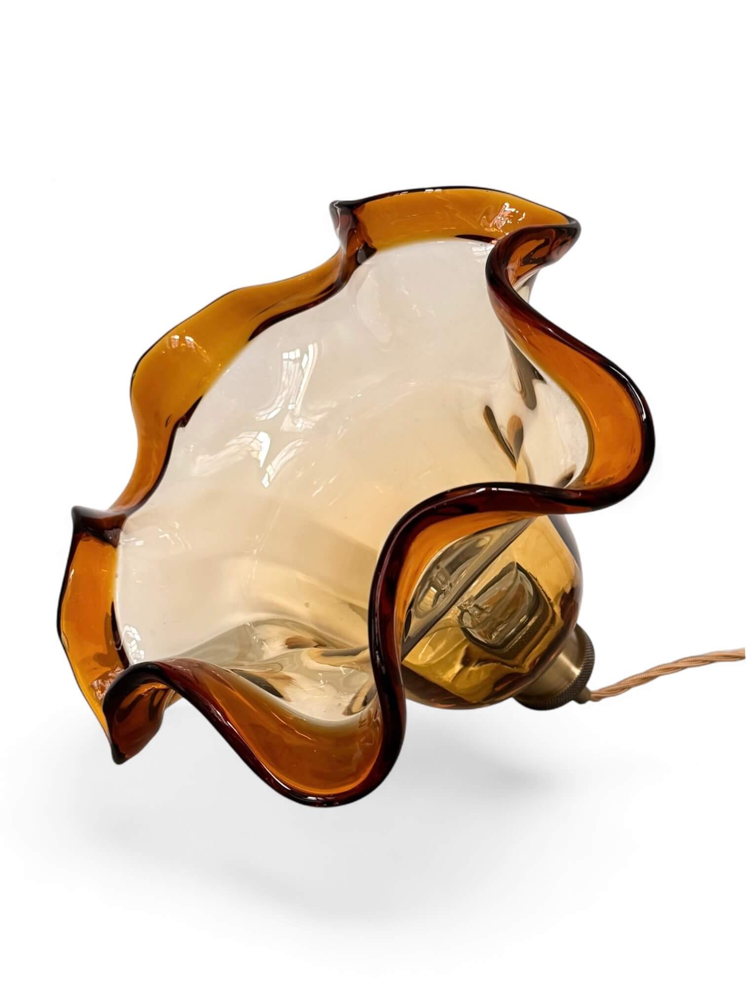 Lampe en verre de murano