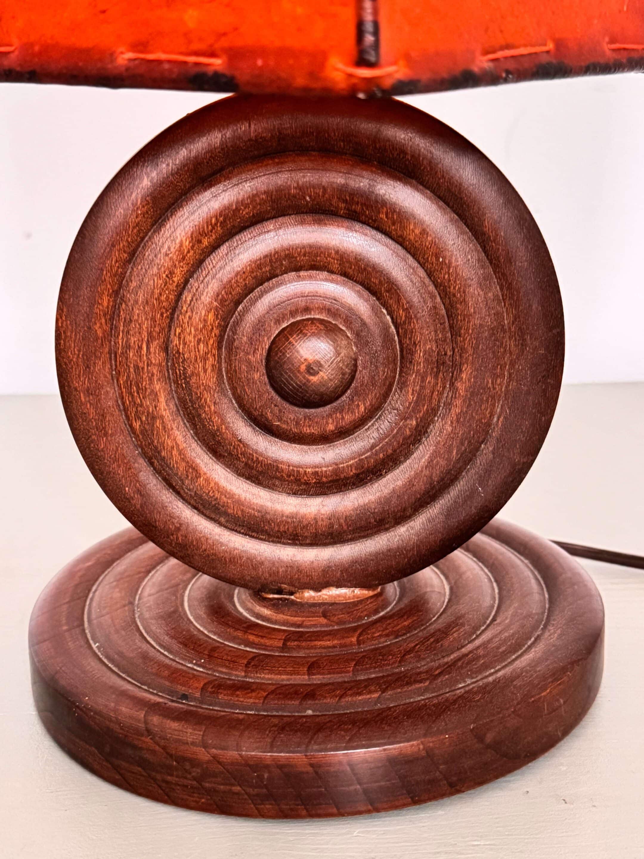 Lampe brutaliste Charles Dudouyt