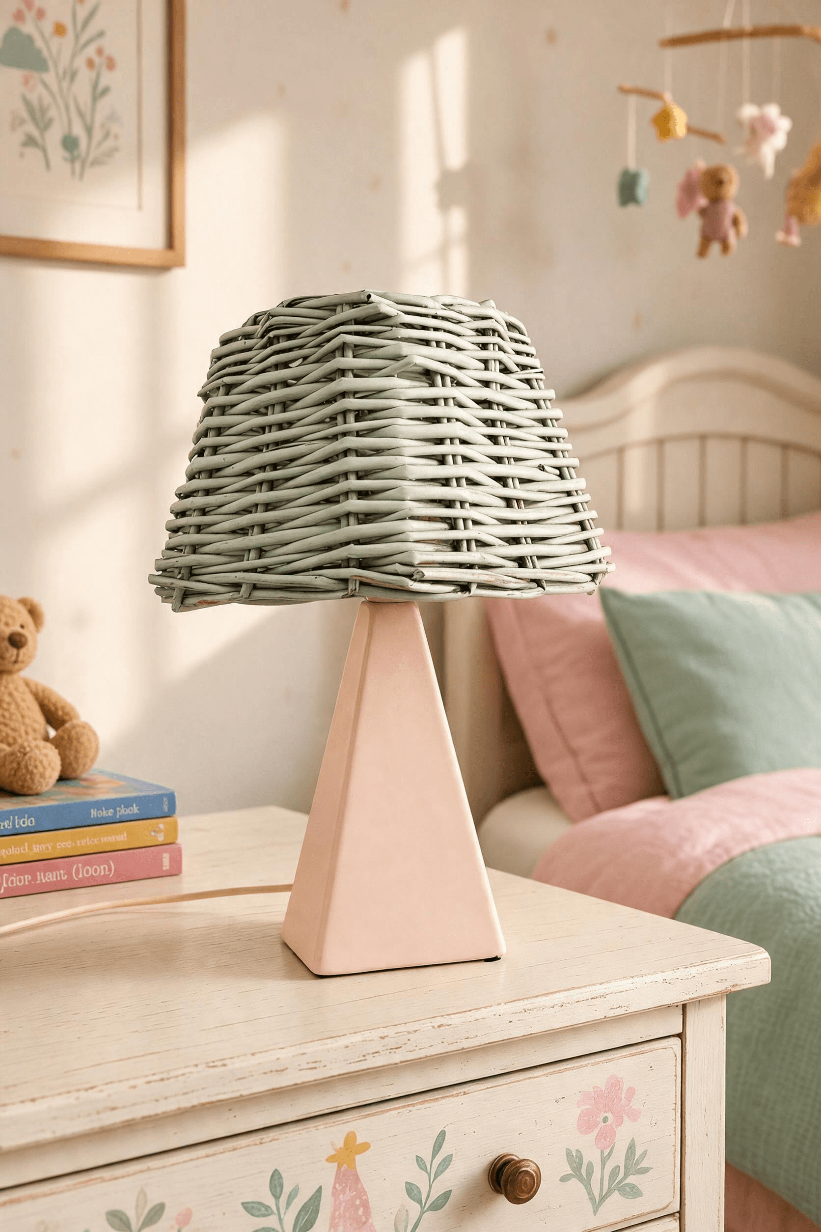 Lampe à poser porcelaines de Bruxelles