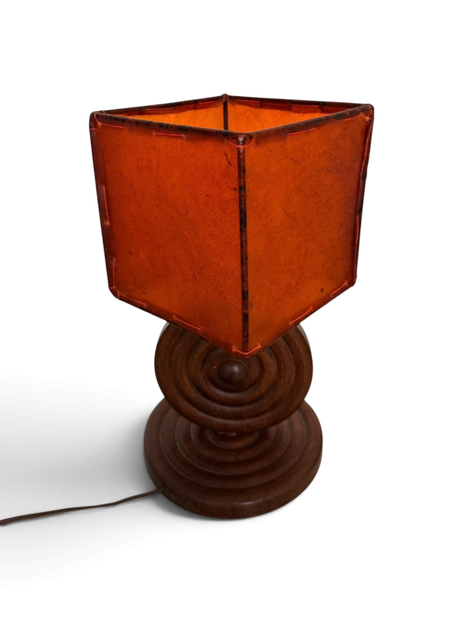 Lampe brutaliste Charles Dudouyt