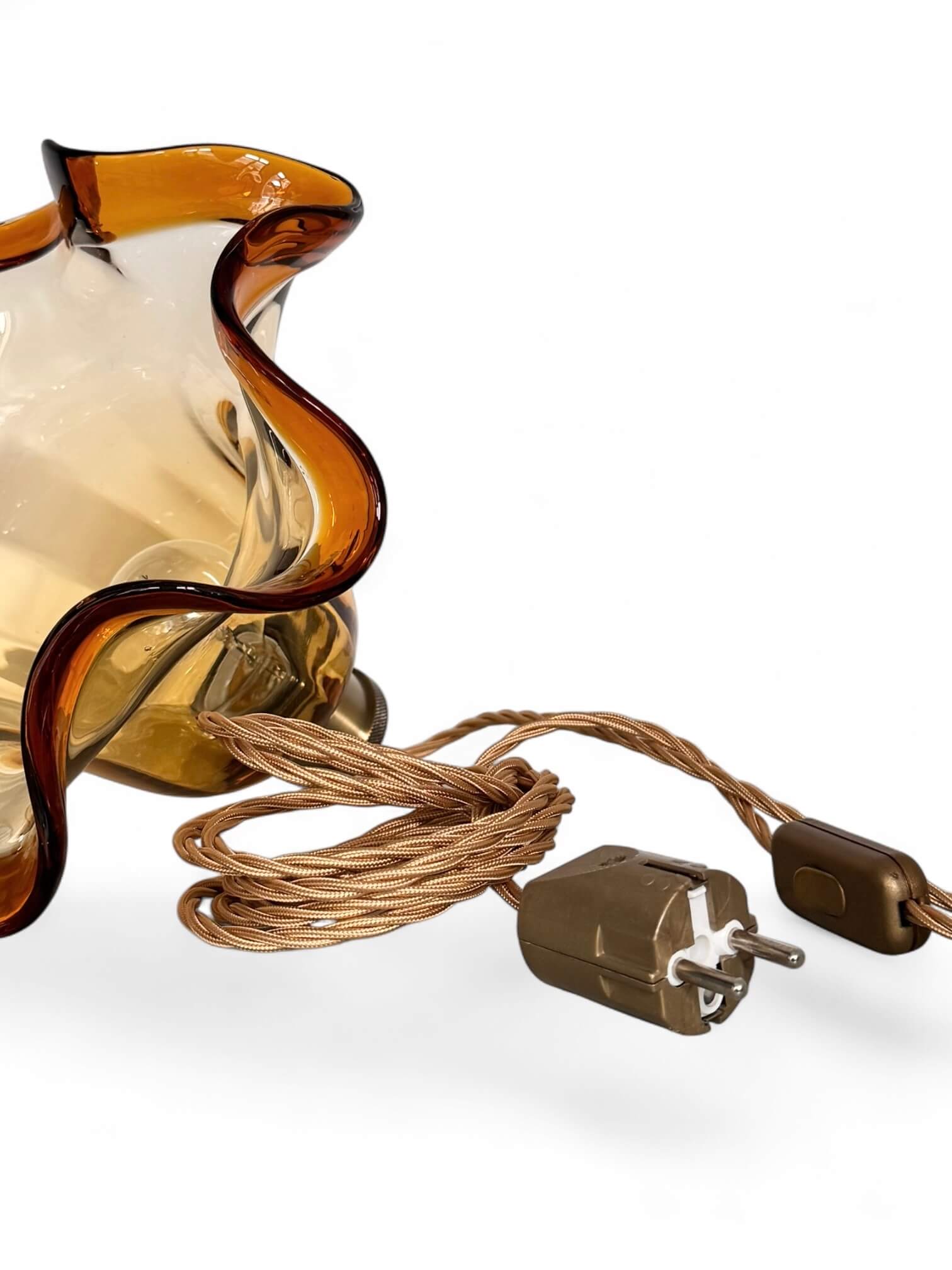 Lampe en verre de murano