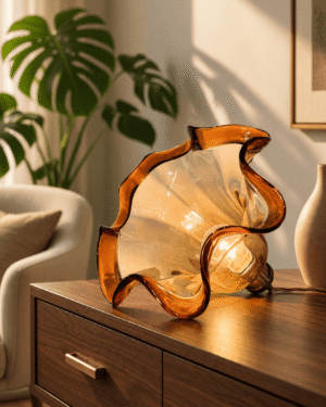Lampe en verre de murano