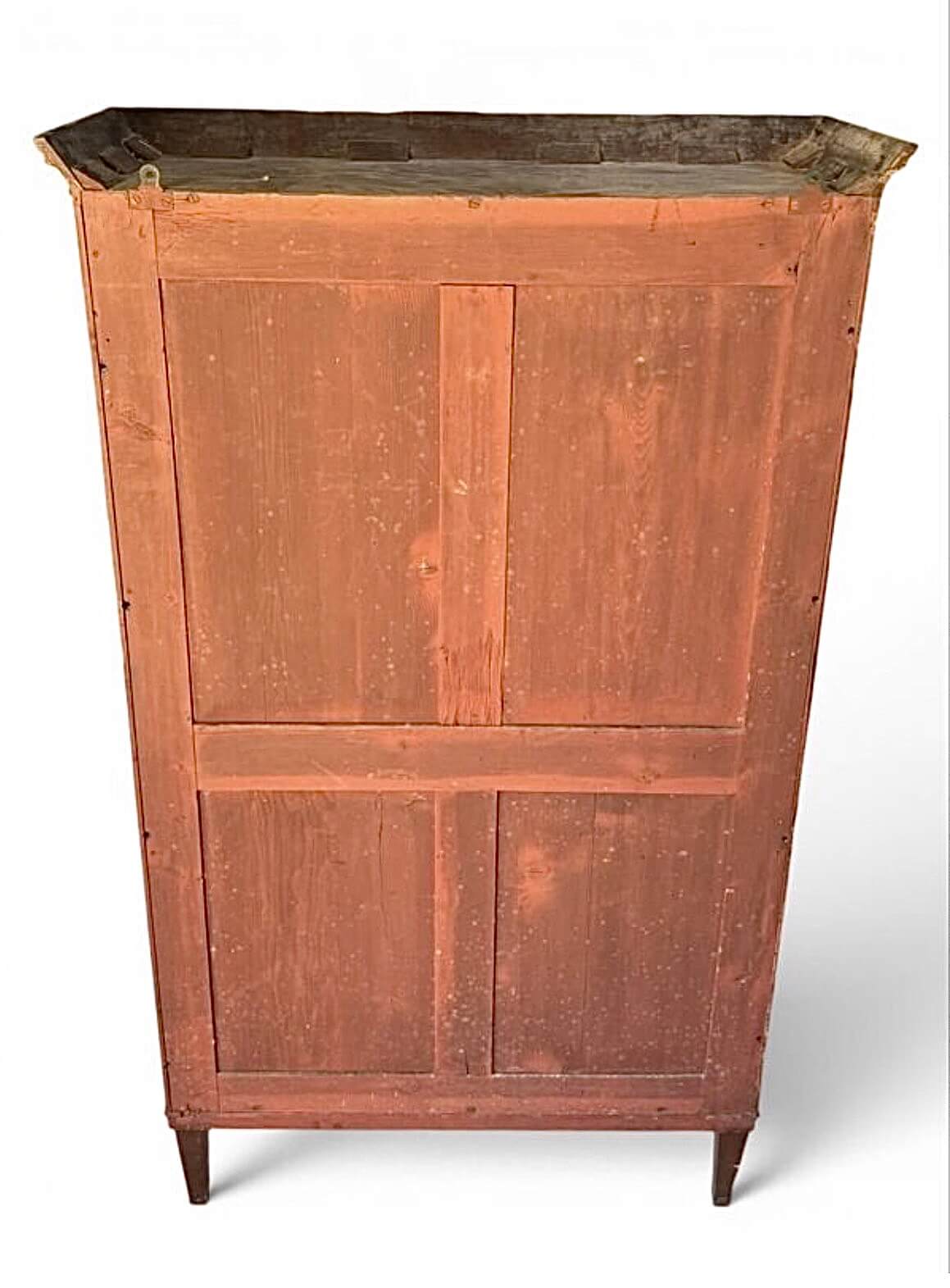 Vitrine bibliothèque 1900 en acajou